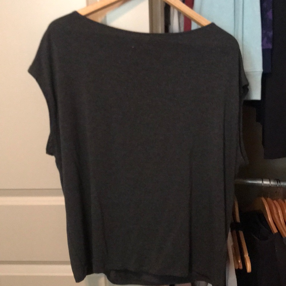 Grey Varley Open Back Top